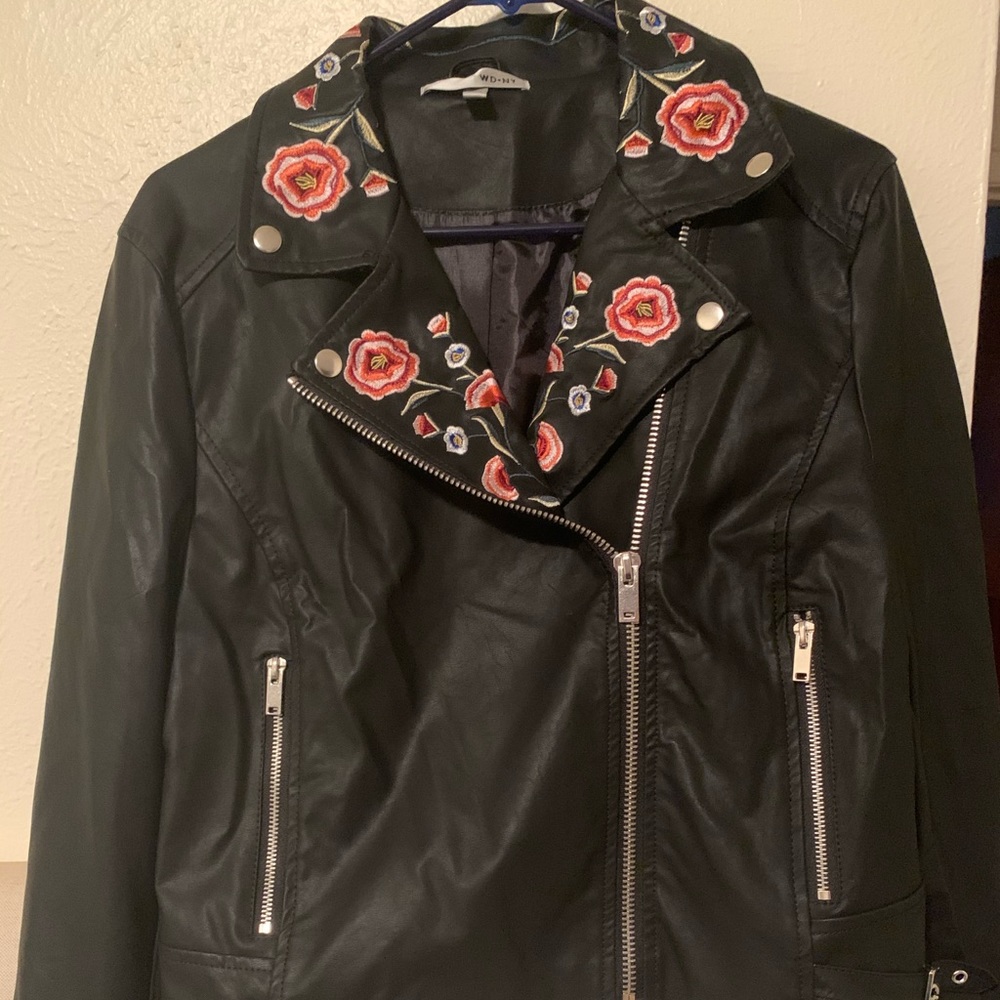 Faux Leather Jacket